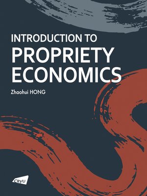 cover image of Introduction to Propriety Economics